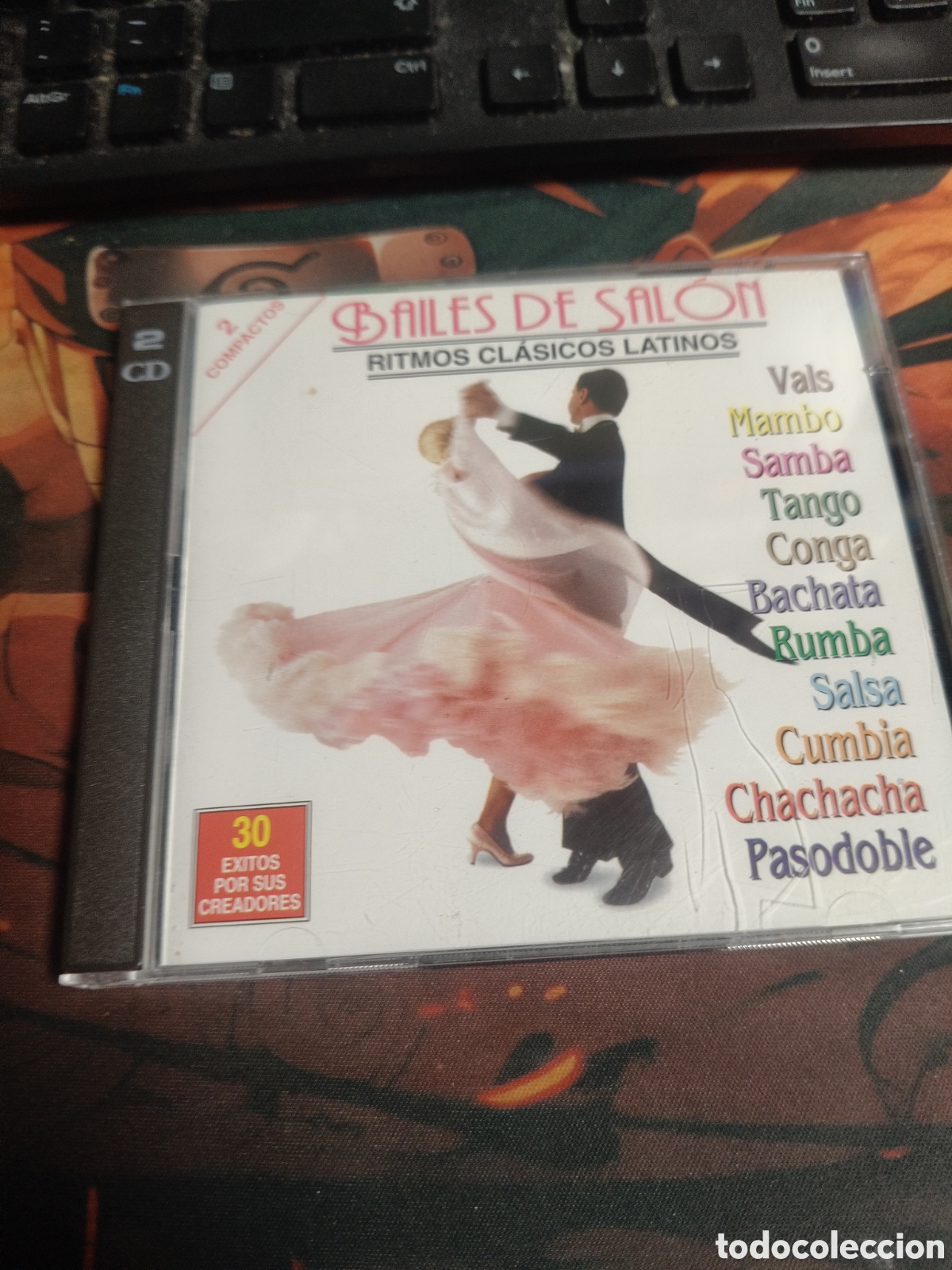 CDs de m&uacute;sica: Bailes de salon ritmos cl&aacute;sicos latinos - CD