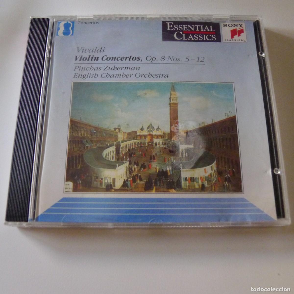 CDs de m&uacute;sica: Vivaldi - Pinchas Zukerman, English Chamber Orchestra &ndash; Violin Concertos, Op. 8 Nos. 5&ndash;12 CD