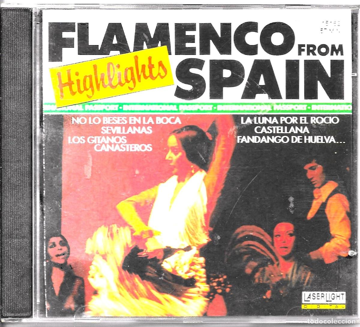 CDs de m&uacute;sica: CD DE FLAMENCO FROM SPAIN 16 TEMAS