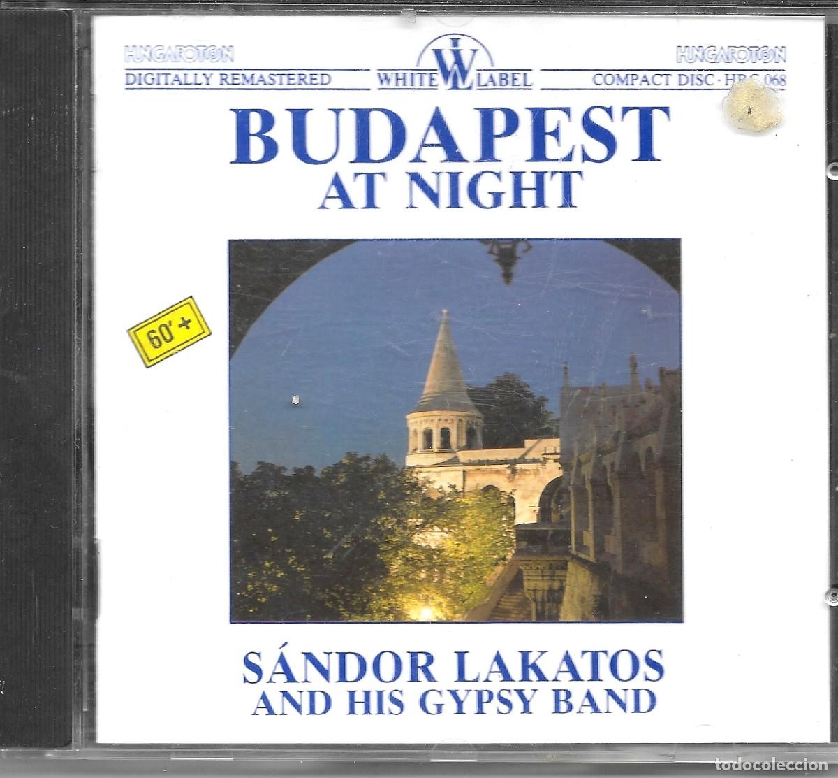CDs de m&uacute;sica: CD BUDAPEST AT NIGHT, SANDOR LAKATOS AND GYPSY BAND 21 TEMAS