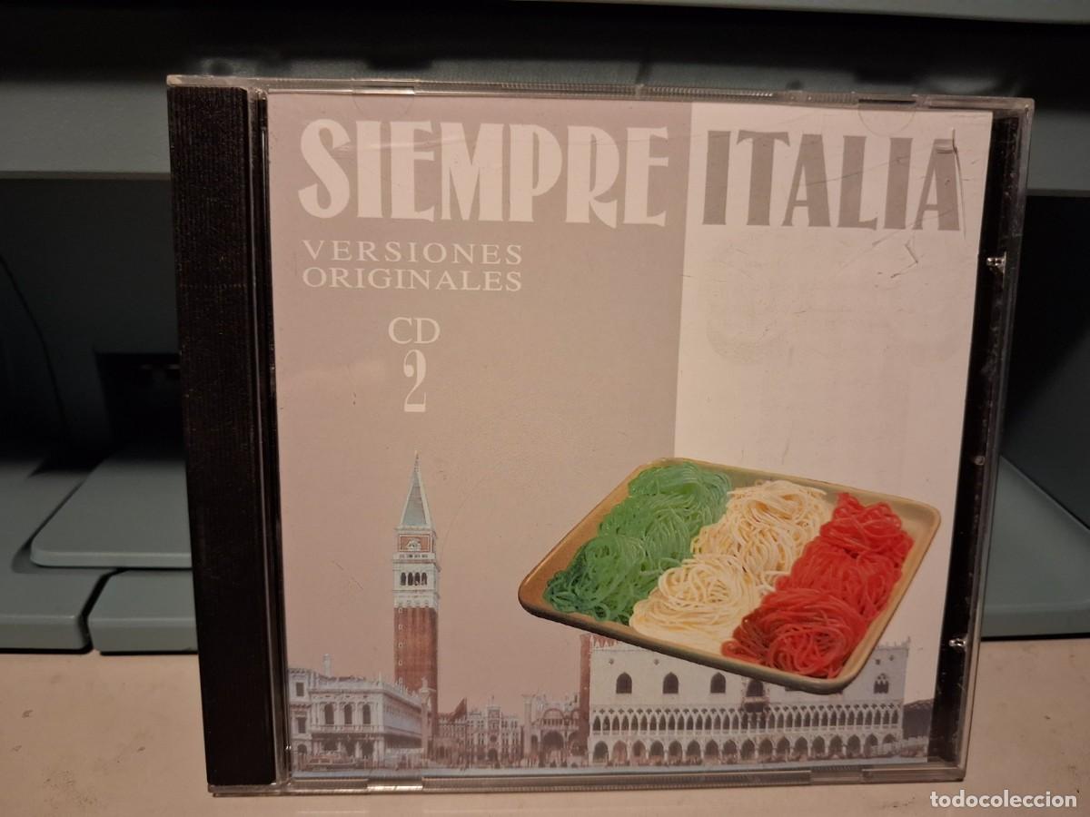 CDs de m&uacute;sica: CD SIEMPRE ITALIA : RICHARD COCCIANTE, NADA, RAFFAELLA CARRA, LUIGI TENCO, MILVA, CLAUDIO BAGLIONI