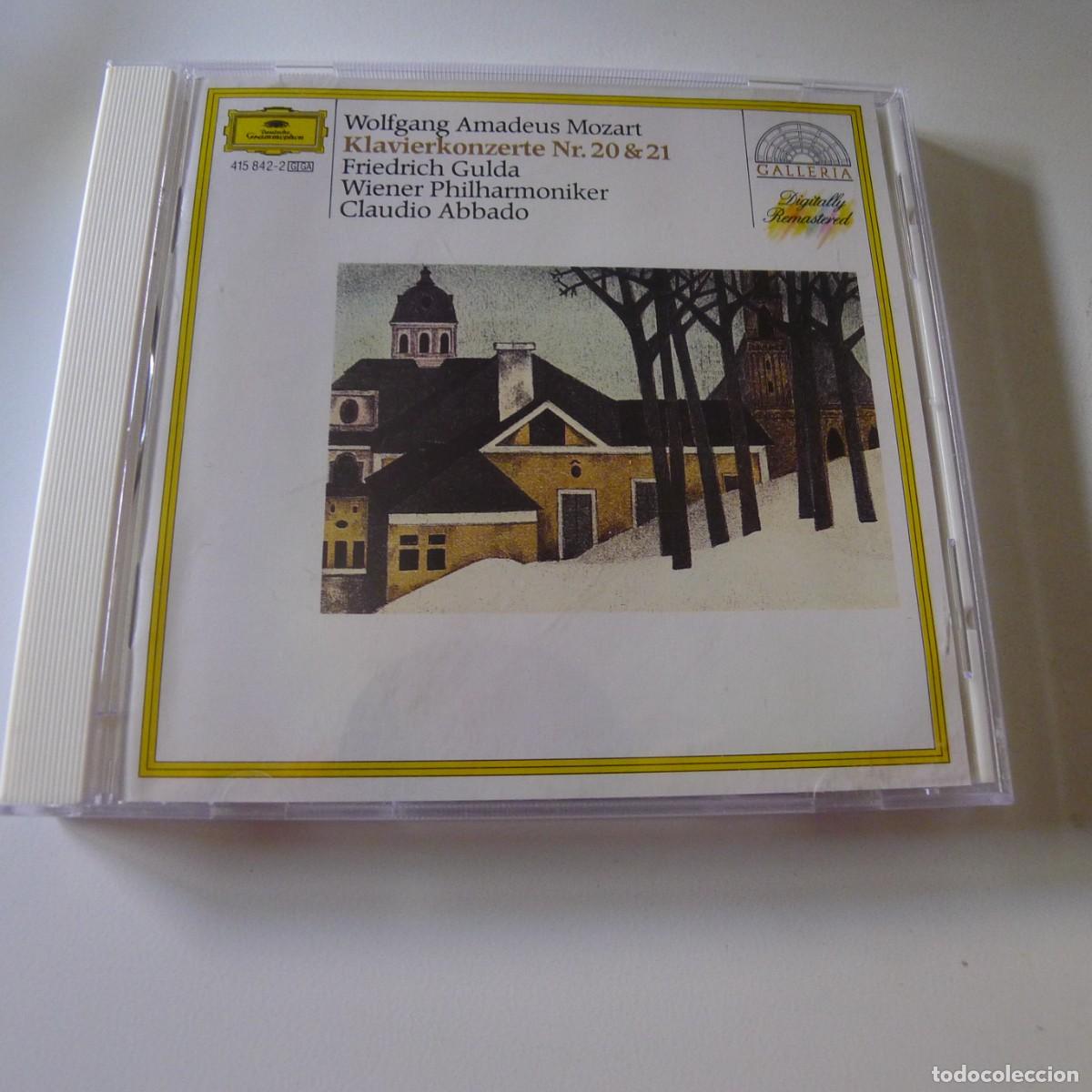 CDs de m&uacute;sica: Wolfgang Amadeus Mozart, Friedrich Gulda, Claudio Abbado &ndash; Piano Concertos Nos. 20 & 21 CD