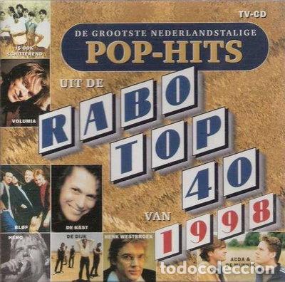 CDs de m&uacute;sica: De Grootste Nederlandstalige Pop-Hits Uit De Rabo Top 40 Van 1998- 8712195761179