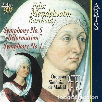 CDs de m&uacute;sica: Symphony No. 5 'Reformation' / Symphony No. 1- 0600554750828