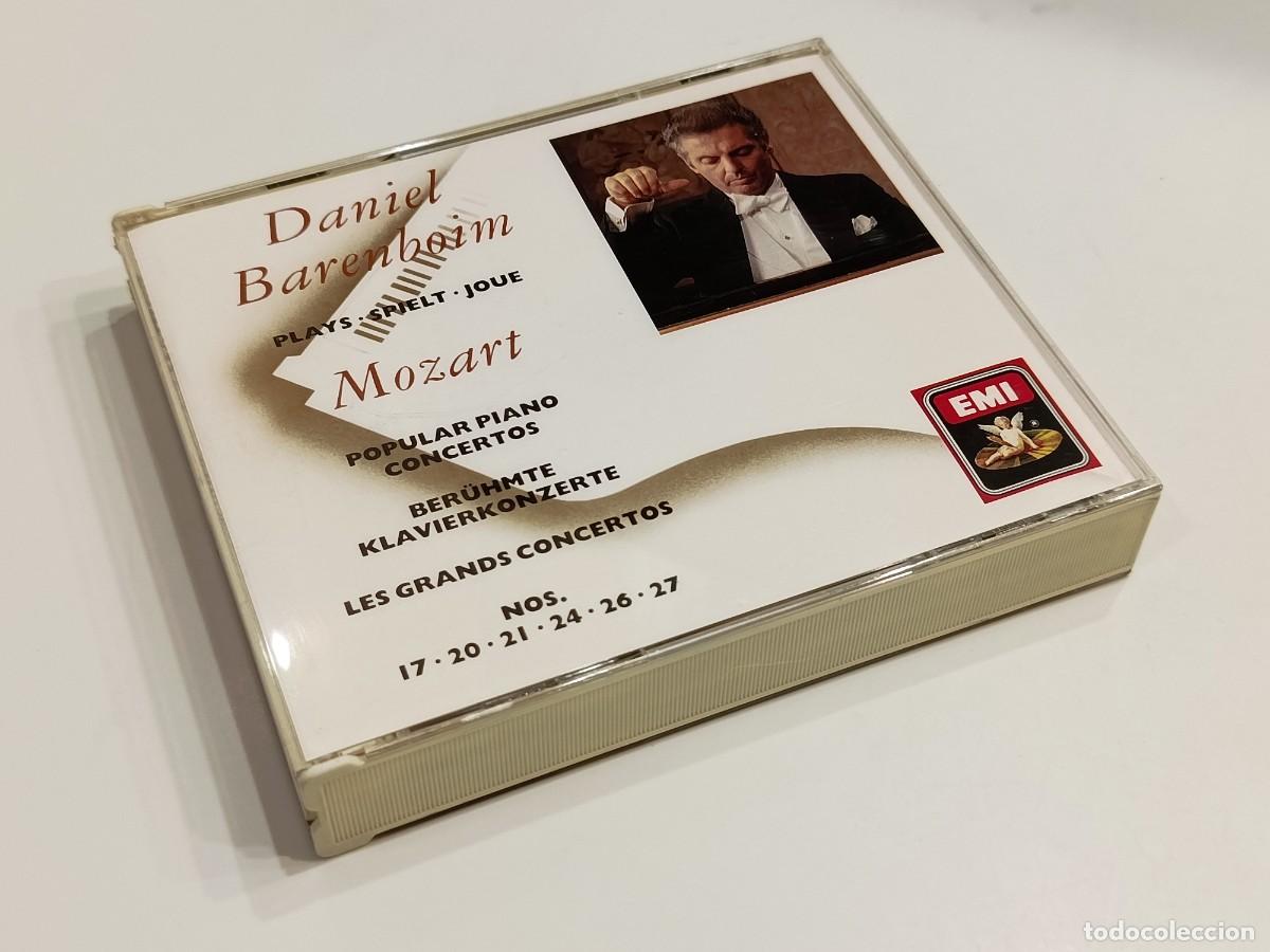CDs de m&uacute;sica: DANIEL BARENBOIM PLAYS MOZART - POPULAR PIANO CONCERTOS - EMI ANGEL RECORDS 3 CD CMS 7 69877 2 - NEW