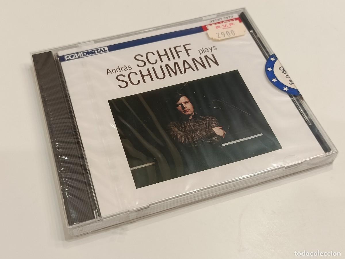 CDs de m&uacute;sica: ANDRAS SCHIFF PLAYS SCHUMANN - DENON JAPAN CD 32C37-7573 (1985) - PRECINTADO