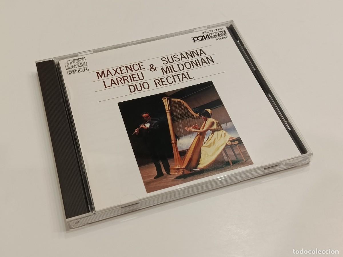 CDs de m&uacute;sica: MAXENCE LARRIEU & SUSANNA MILDONIAN - DUO RECITAL - DENON JAPAN CD 38C37-7301 (1984) - NUEVO