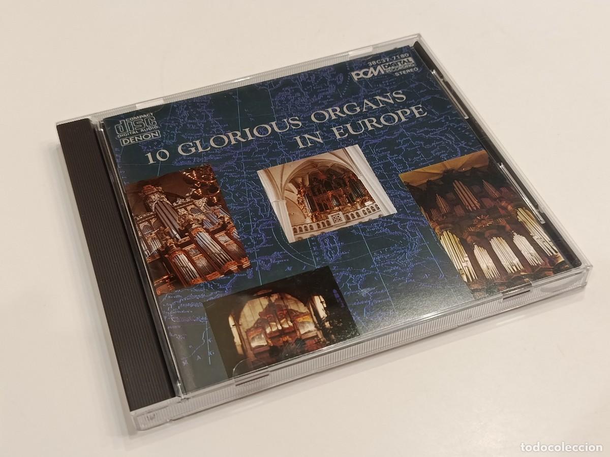 CDs de m&uacute;sica: 10 GLORIOUS ORGANS IN EUROPA - DENON JAPAN CD 38C37-7180 (1984) - NUEVO