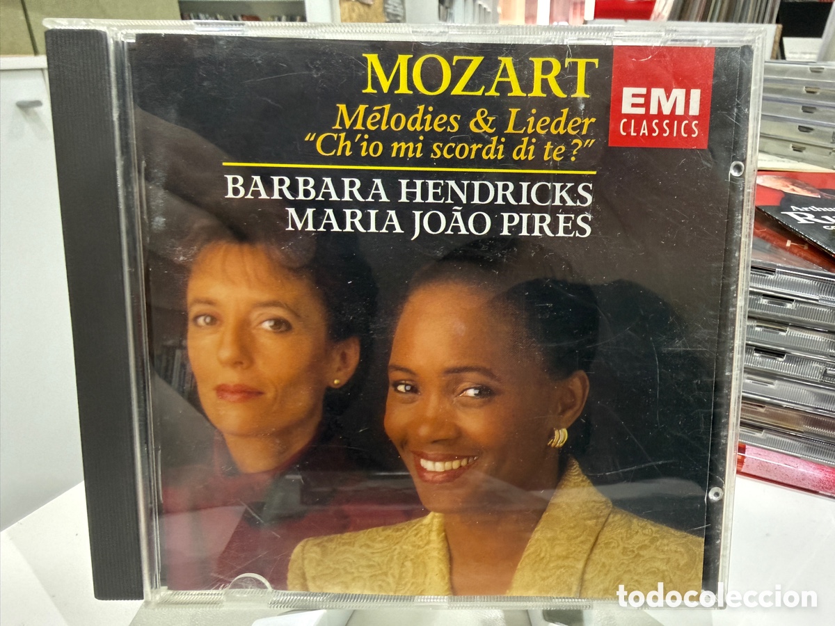 CD de M&uacute;sica: Mozart - Barbara Hendricks, Maria Jo&atilde;o Pires - M&eacute;lodies & Lieder - &rdquo;Ch'io Mi Scordi Di Te?&rdquo; (CD)