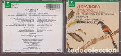 CDs de m&uacute;sica: Le Rossignol (The Nightingale)- 0022924562723