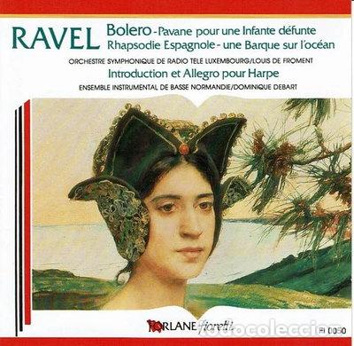 CDs de m&uacute;sica: Ravel: Bol&eacute;ro, Pavane pour une infante d&eacute;funte, Rhapsodie espagnole- 3399240000503