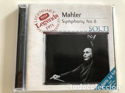 CDs de m&uacute;sica: Mahler: Symphony No. 8- 0028946097229