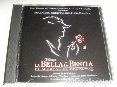 CDs de m&uacute;sica: La Bella Y La Bestia - El Musical De Broadway (Grabaci&oacute;n Original Del Cast Es...- 0743217438326