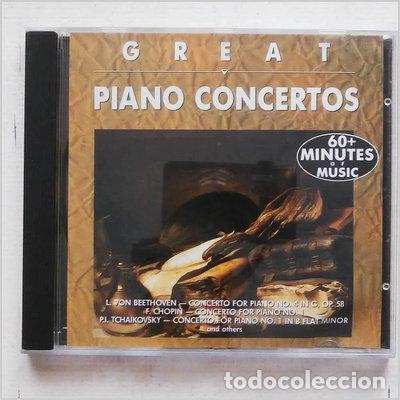 CDs de m&uacute;sica: Great Piano Concertos- 0027726891422