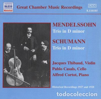 CDs de m&uacute;sica: Mendelssohn / Schumann: Piano Trios- 0636943118528