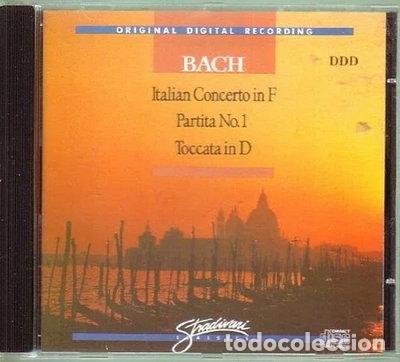 CDs de m&uacute;sica: Italian Concerto in F, Partita No. 1, Toccata in D- 5016022601021