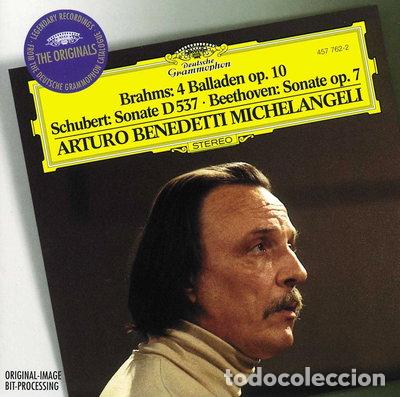 CDs de m&uacute;sica: Brahms: 4 Ballades / Schubert: Sonata D537 / Beethoven: Sonata No. 4- 0028945776224