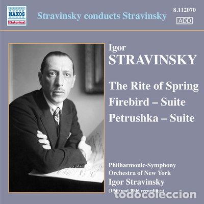 CDs de m&uacute;sica: Stravinsky conducts Stravinsky- 0636943207079