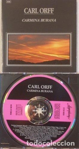 CDs de m&uacute;sica: Carmina Burana- 5017615023022