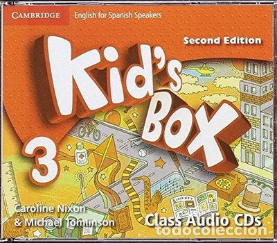 CDs de m&uacute;sica: Kid's Box Level 3 Class Audio CDs- 9788490364352