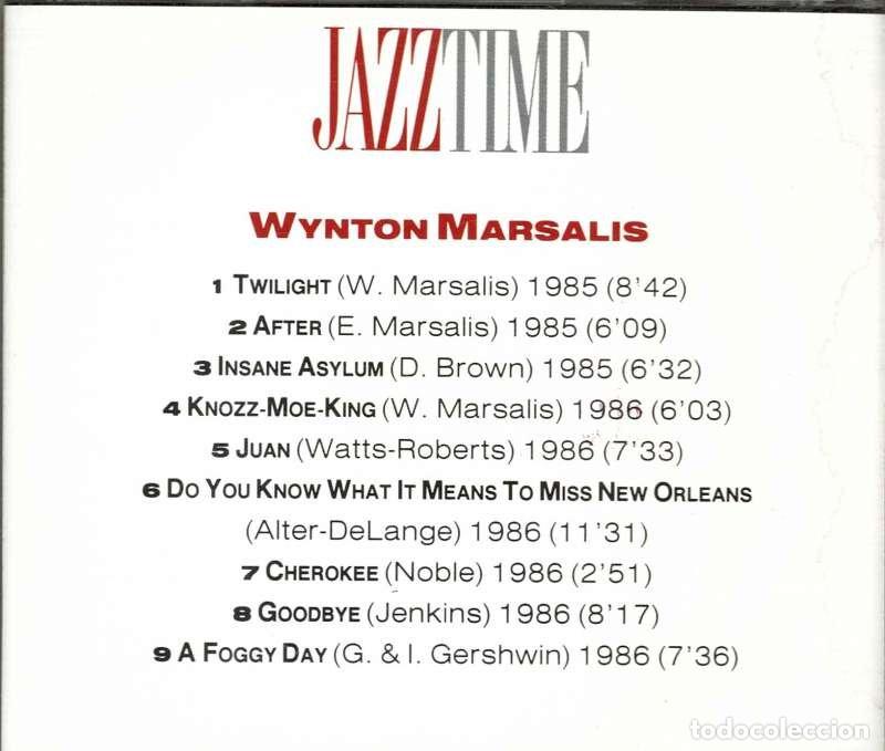 CDs de m&uacute;sica: Wynton Marsalis - Jazz Time. CD - Foto 2