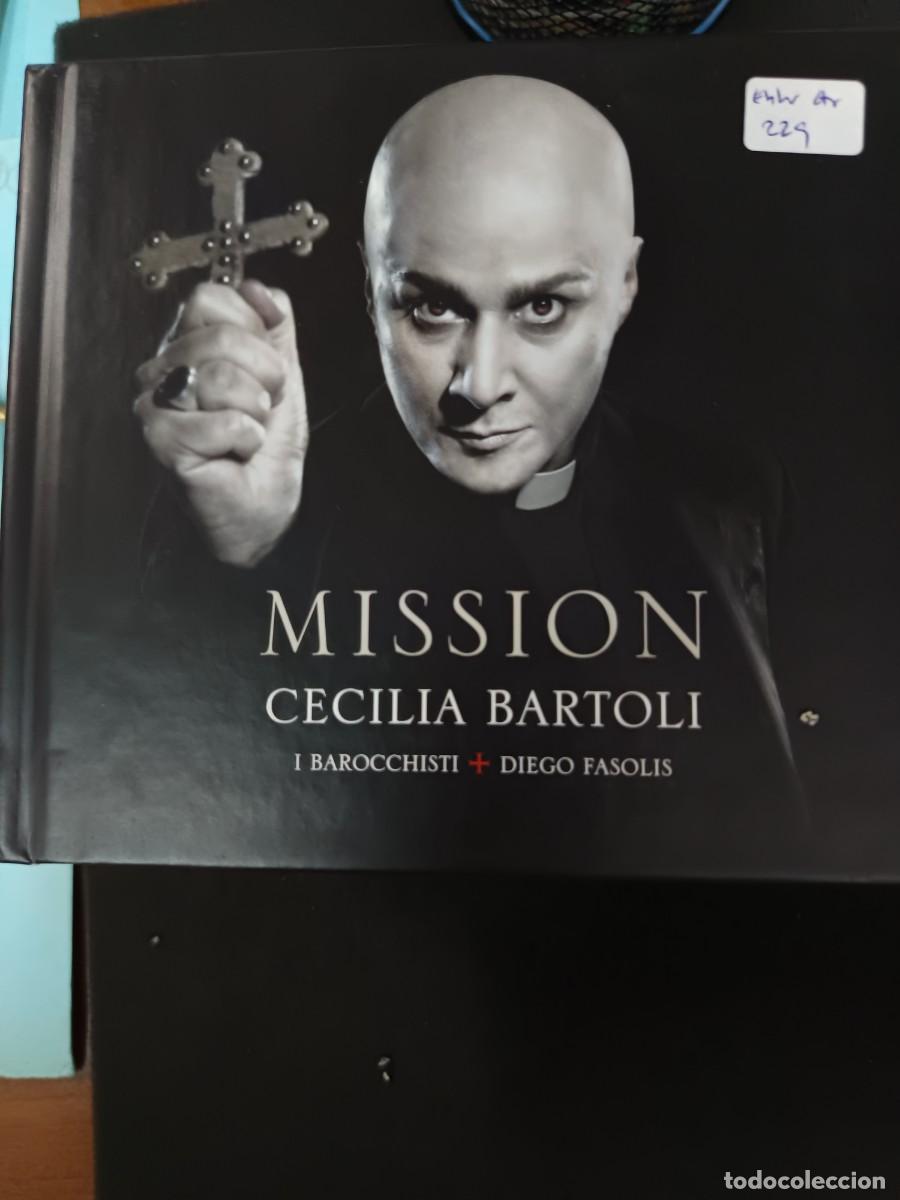CDs de m&uacute;sica: CECILIA BARTOLI. MISSION. I BAROCCHISTI. DIEGO FASOLIS (ORGANISTA), CON PHILIPPE JAROUSSKY INVITADO