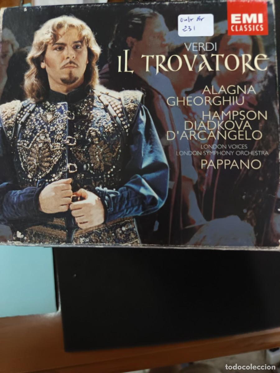 CDs de m&uacute;sica: 2CD VERDI: IL TROVATORE. DIR: PAPPANO. INT&Eacute;R: ALAGNA, GHEORGHIU, HAMPSON, DIADKOVA, D'ARCANGELO