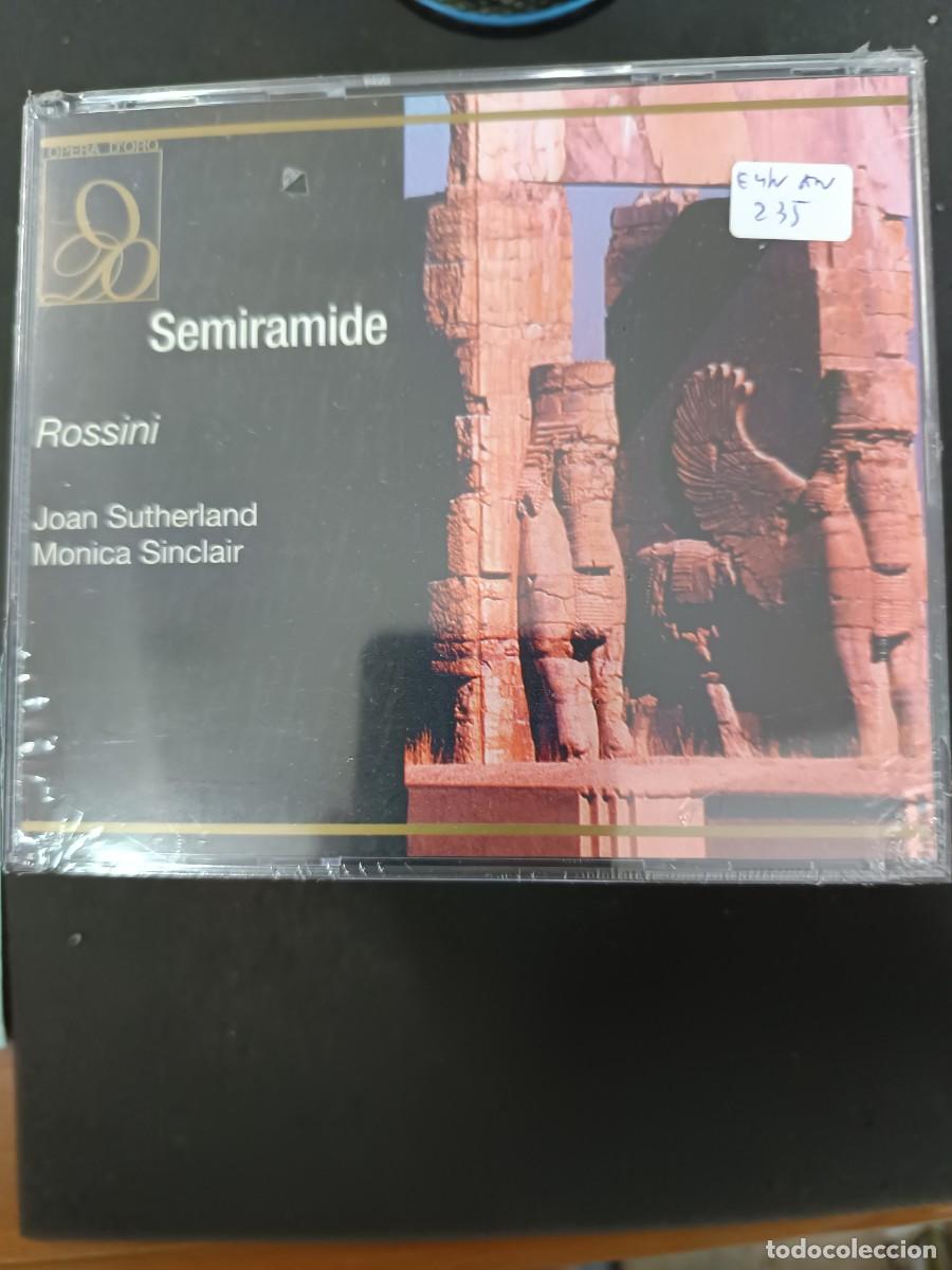 CDs de m&uacute;sica: 2 CD ROSSINI: SEMIRAMIDE. DIR: RICHARD BONYNGE. GRAVACI&Oacute;N EN DIRECTO: ROMA, 1968. SUTHERLAND, SINCLA