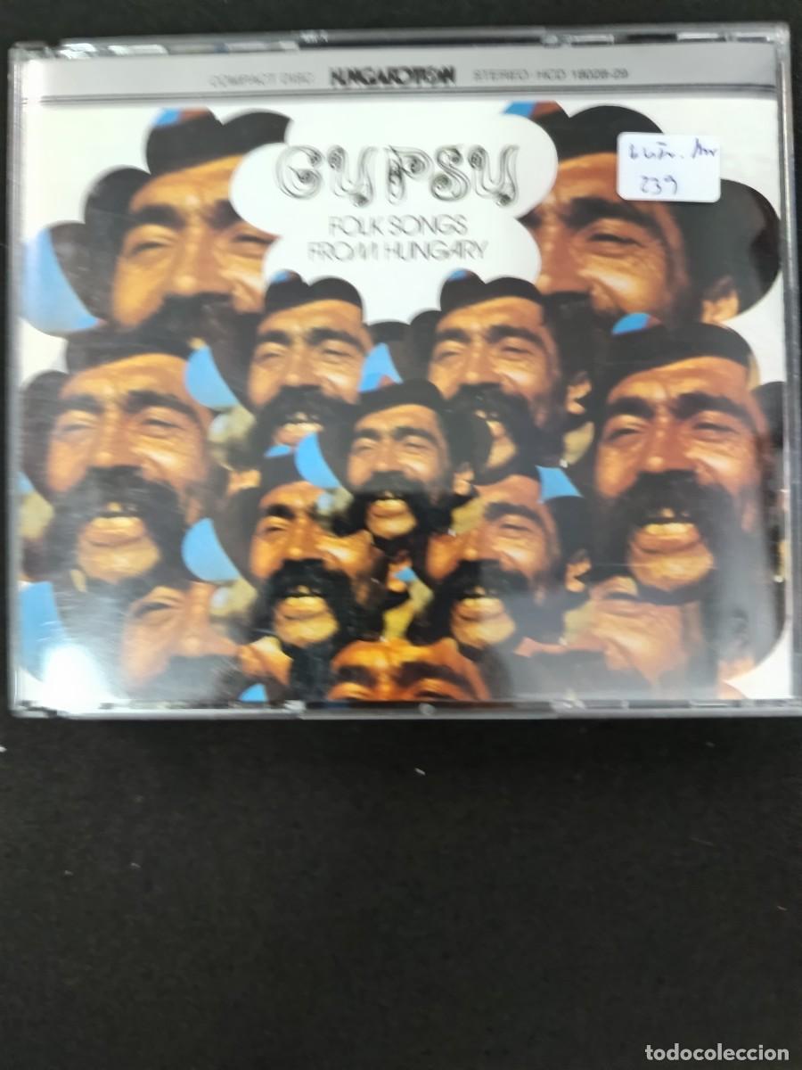 CDs de m&uacute;sica: 2 CD GYPSY FOLK SONGS FROM HUNGARY