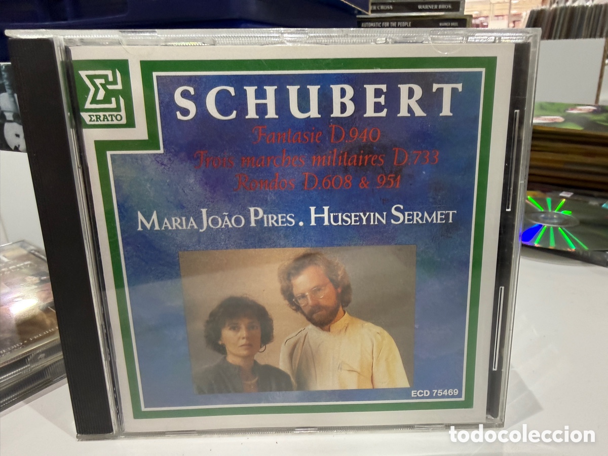 CDs de m&uacute;sica: Schubert - Maria Jo&atilde;o Pires, H&uuml;seyin Sermet - Fantaisie D.940 (CD)