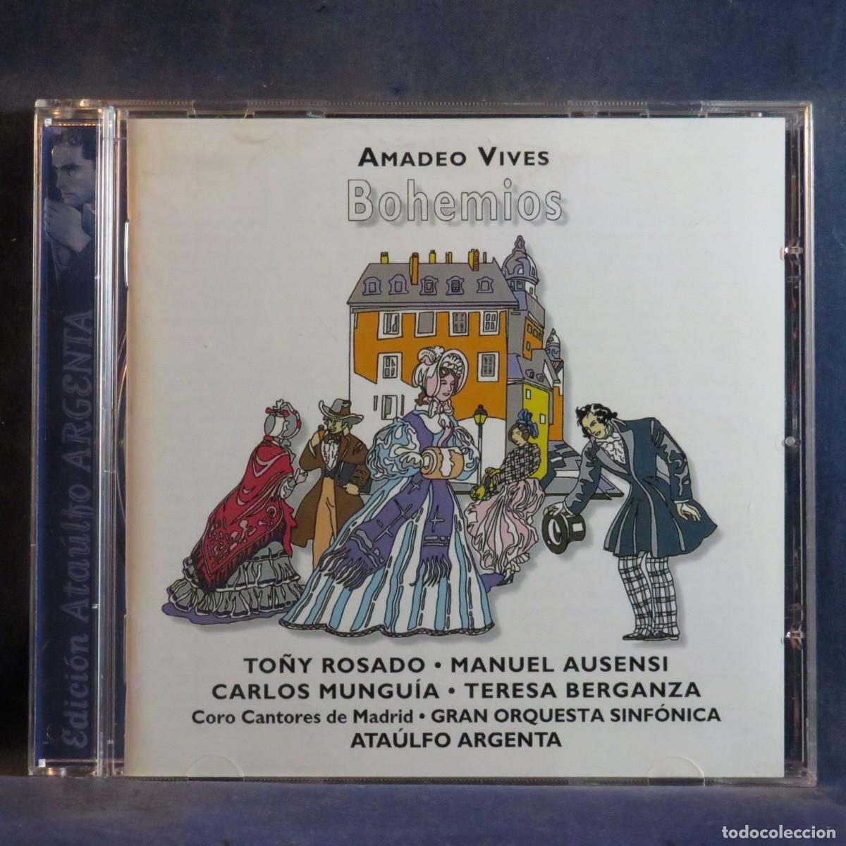 CDs de m&uacute;sica: AMADEO VIVES / (VARIOS) &ndash; BOHEMIOS - CD