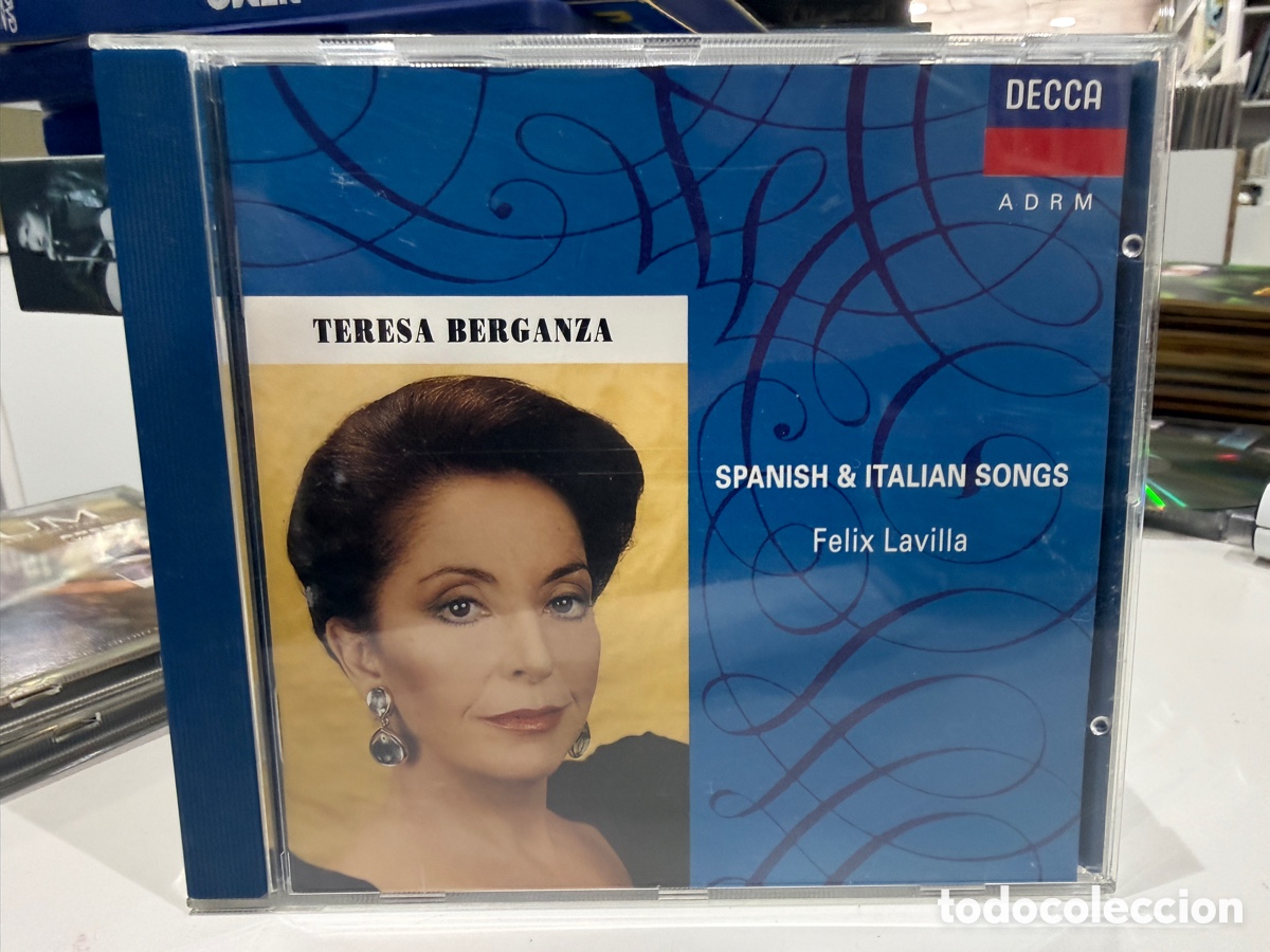 CDs de m&uacute;sica: Teresa Berganza, Felix Lavilla - Spanish & Italian Songs (CD)