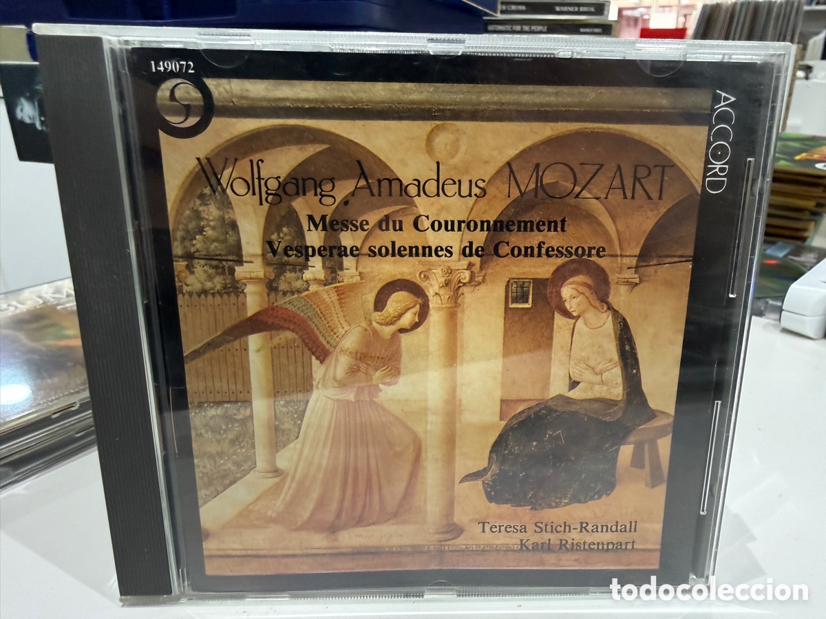 CDs de m&uacute;sica: Mozart - Teresa Stich-Randall, Karl Ristenpart - Messe Du Couronnement, Vesperae Solennes (CD)