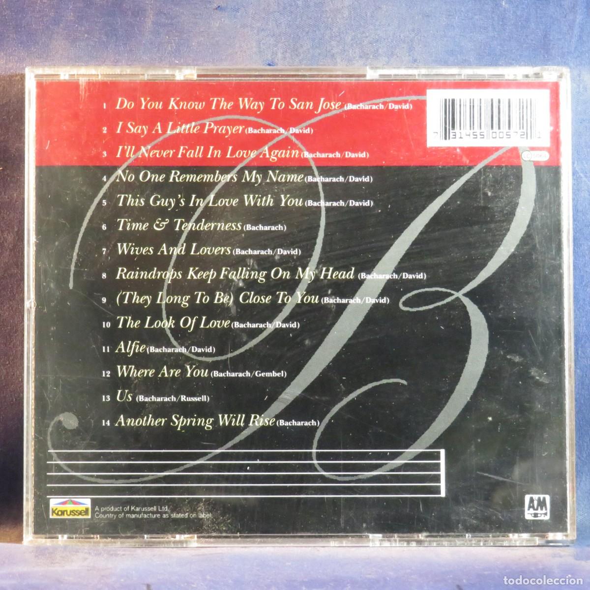 CDs de m&uacute;sica: BURT BACHARACH &ndash; ILL NEVER FALL IN LOVE AGAIN - CD - Foto 2