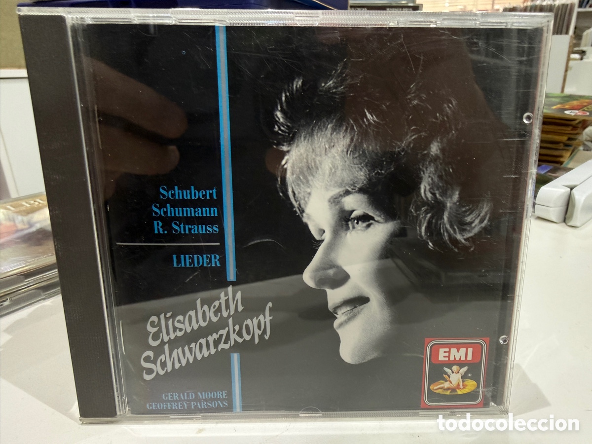 CDs de m&uacute;sica: Schubert, Schumann, Richard Strauss - Elisabeth Schwarzkopf - Lieder (CD)