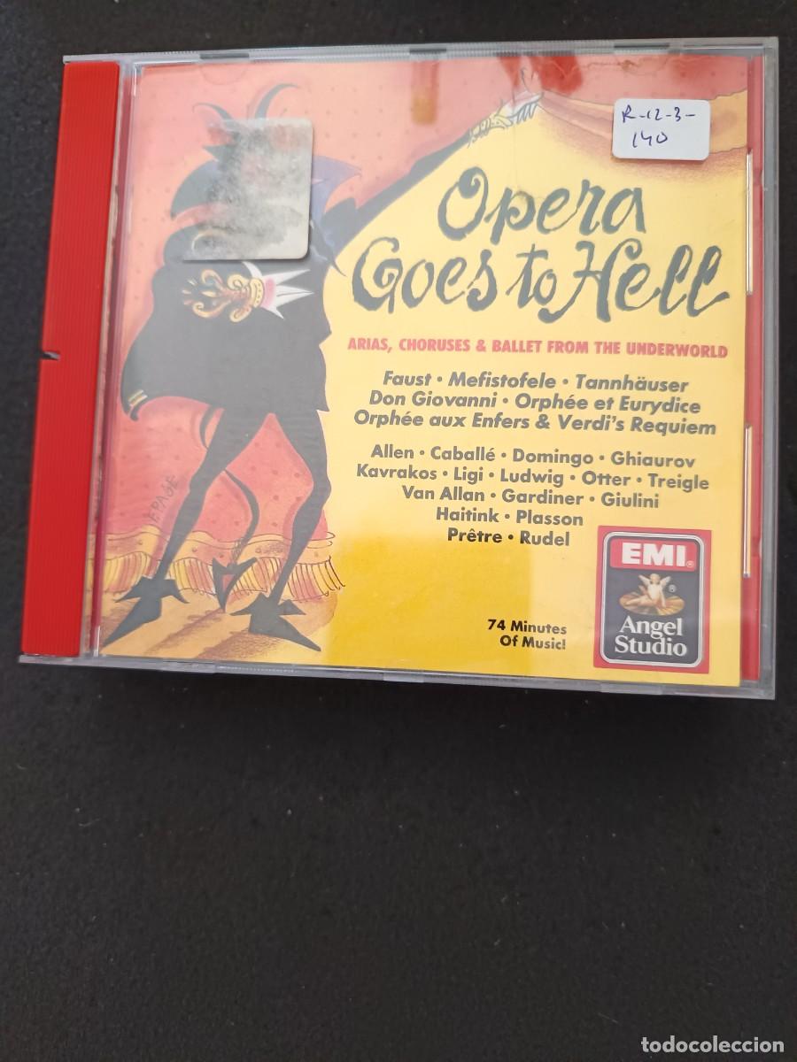 CDs de m&uacute;sica: OPERA GOES TO HELL. ARIAS, CHORUSES & BALLET FROM THE UNDERWORLD