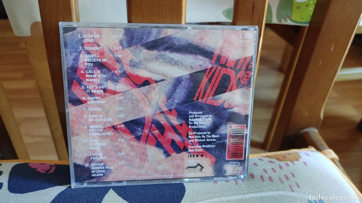 CDs de m&uacute;sica: NEW KIDS ON THE BLOCK-CD STEP BY STEP - Foto 3