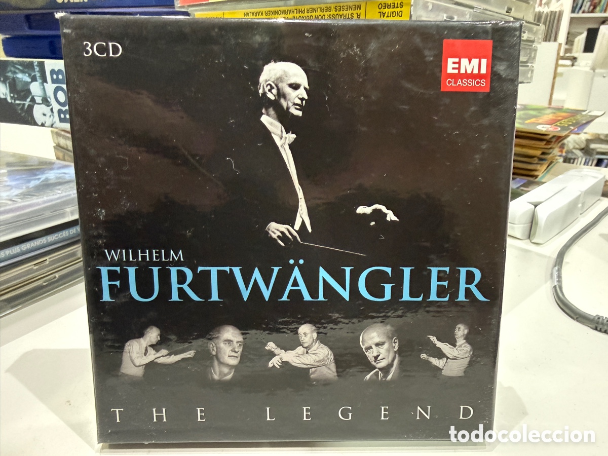 CDs de m&uacute;sica: Wilhelm Furtw&auml;ngler - The Legend (3xCD) Box Set