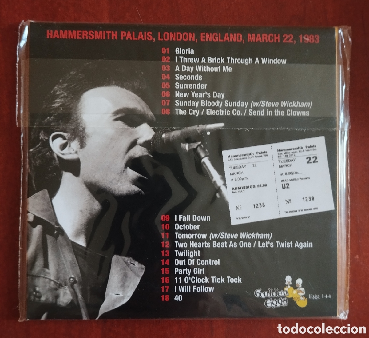 CDs de m&uacute;sica: U2 - The Hammersmith Master - CD - Foto 2