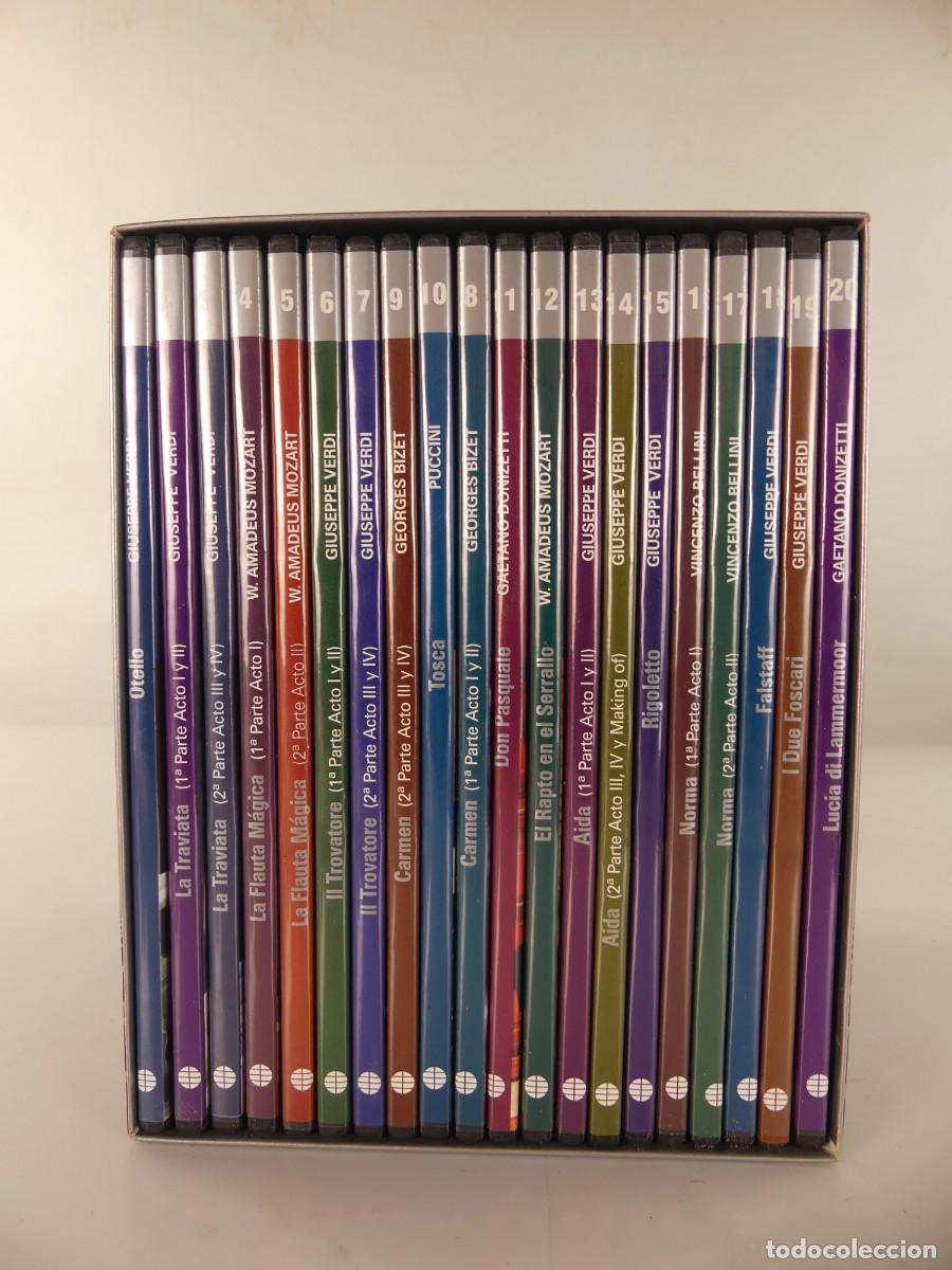 Musik-CDs: BOX DE 20 DVD&rsquo;S LAS MEJORES OPERAS DE LA HISTORIA