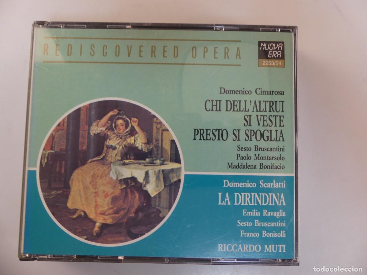 CDs de m&uacute;sica: BOX DE 2 CD&rsquo;S REDISCOVERED OPERA