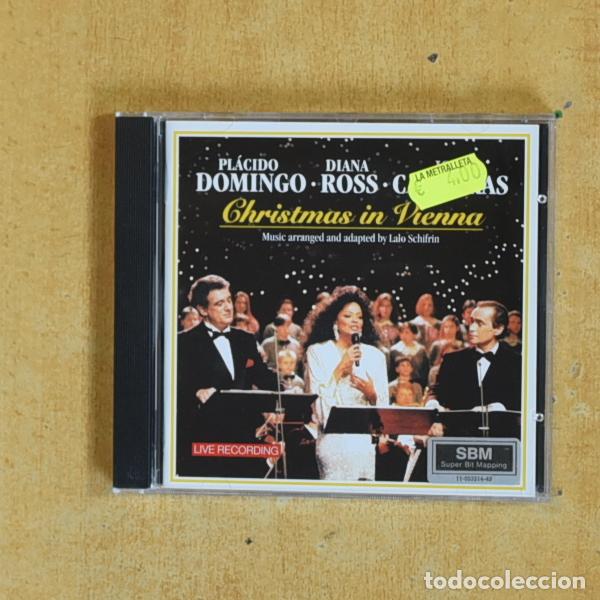 CDs de m&uacute;sica: PLACIDO DOMINGO / DIANA ROSS / JOSE CARRERAS - CHRISTMAS IN VIENNA - CD