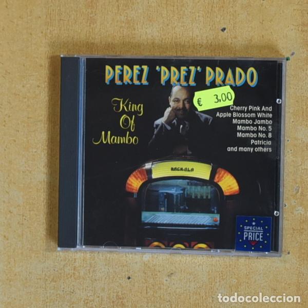 CDs de m&uacute;sica: PEREZ PRADO - KING OF MAMBO - CD