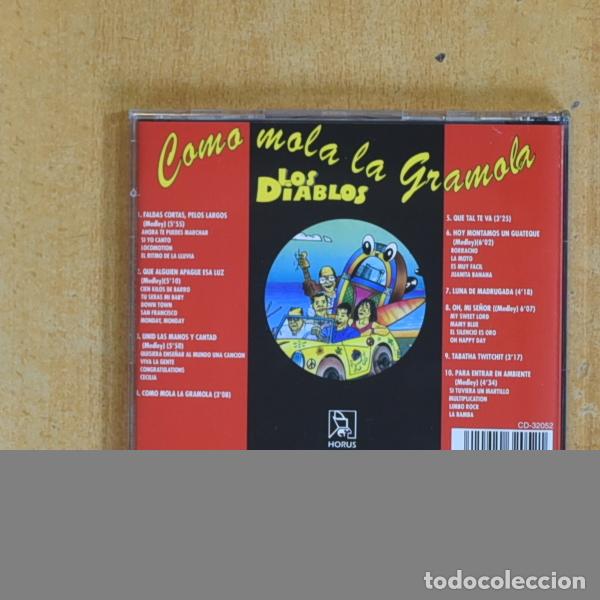 CDs de m&uacute;sica: LOS DIABLOS - COMO MOLA LA GRAMOLA - CD - Foto 2