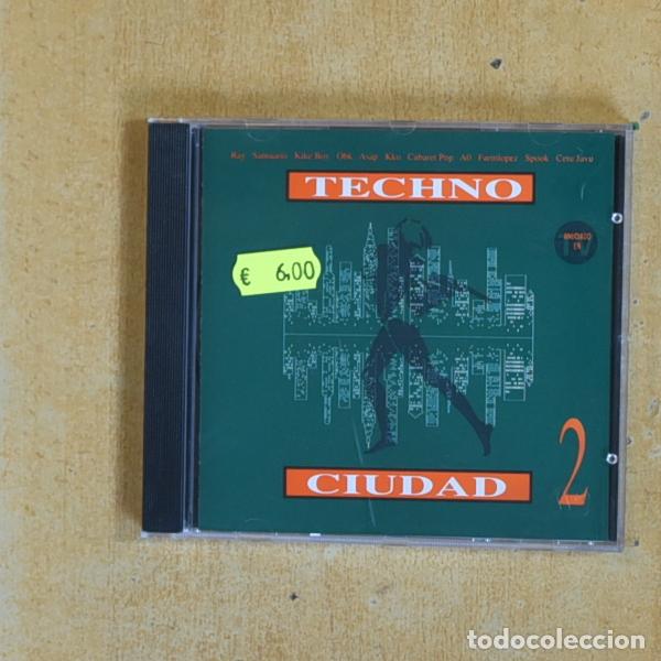 CDs de m&uacute;sica: VARIOS - TECHNO CIUDAD 2 - CD - &iexcl;Mira mis otros productos!