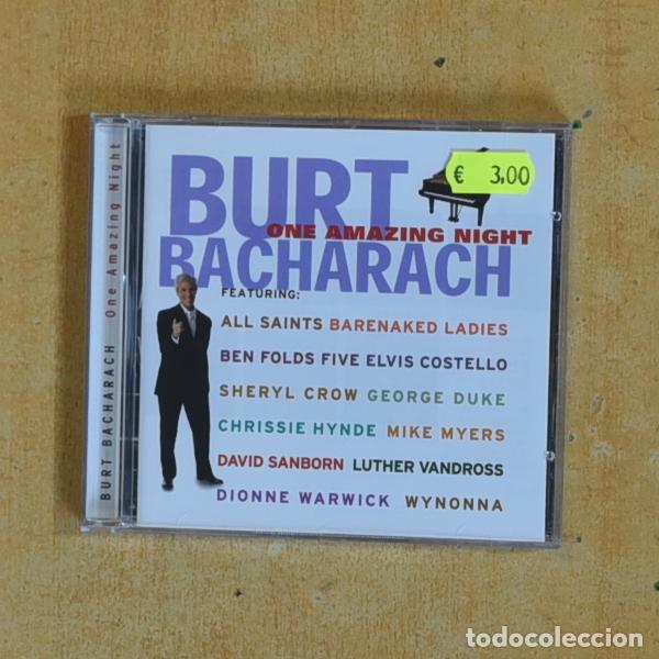 CDs de m&uacute;sica: BURT BACHARACH - ONE AMAZING NIGHT - CD