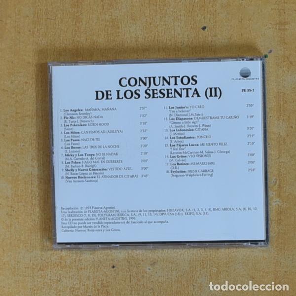 CDs de m&uacute;sica: VARIOS - CONJUNTOS DE LOS SESENTA II - CD - Foto 2