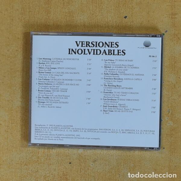 CDs de m&uacute;sica: VARIOS - VERSIONES INOLVIDABLES - CD - Foto 2