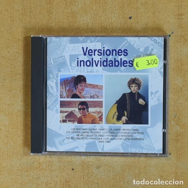 CDs de m&uacute;sica: VARIOS - VERSIONES INOLVIDABLES - CD