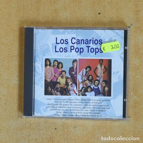 CDs de m&uacute;sica: LOS CANARIOS / LOS POP TOPS - LOS CANARIOS / LOS POP TOPS - CD